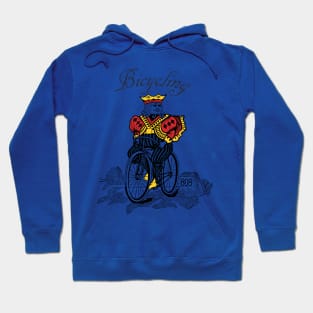 bicycling king Hoodie